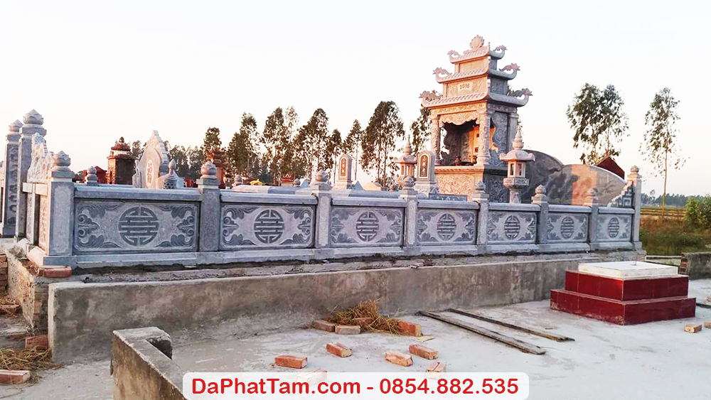 NHỮNG MẪU LĂNG MỘ XÂY ĐẸP, đá phát tâm