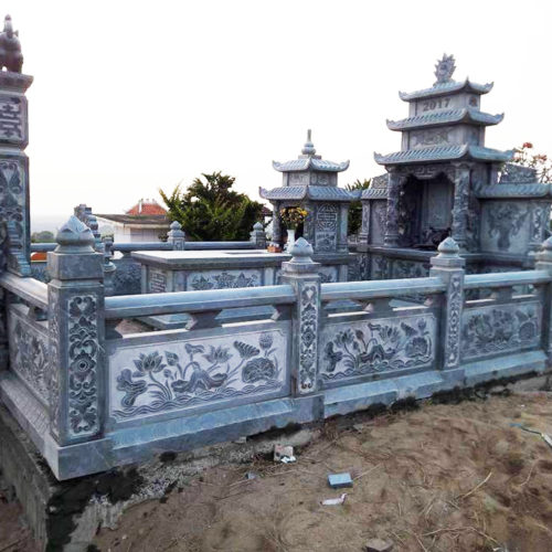 Báo Giá Khu Lăng Mộ Đá Chuẩn Phong Thủy, Đẹp Nhất 2021 (PT02)