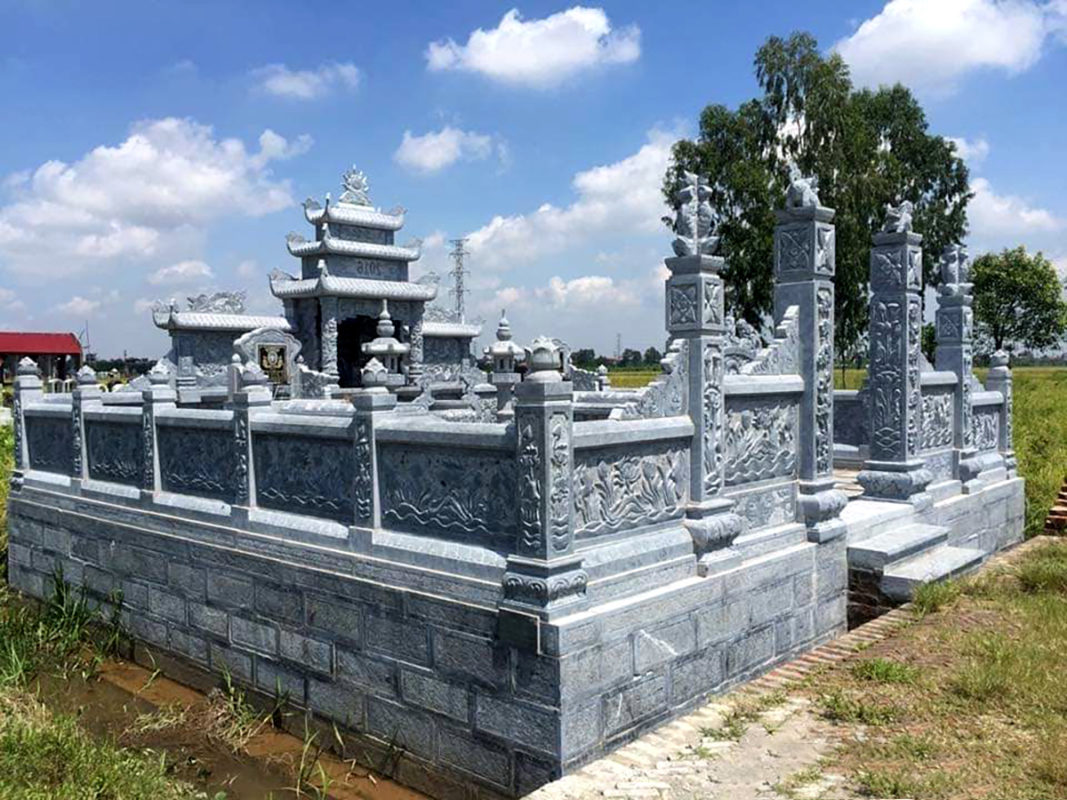 toàn cảnh lăng mộ đá 3