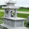 mộ đá 2 mái chuẩn phong thủy