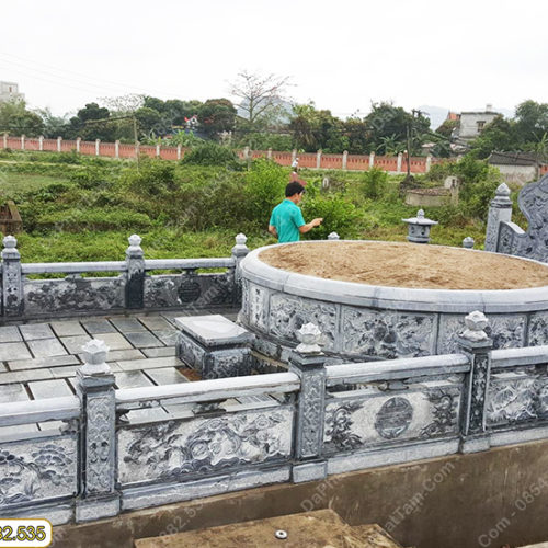 Báo Giá Khu Lăng Mộ Đá Chuẩn Phong Thủy, Đẹp Nhất 2021 (PT08)