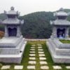 Mộ Đá Hai Mái Đẹp Chuẩn Phong Thủy