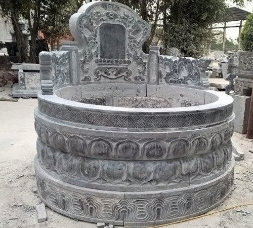 mộ đá tròn chất lượng cao