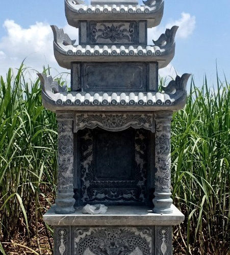 Báo Giá Lăng Thờ Đá Đơn Chuẩn Phong Thủy, Đẹp Nhất 2021 (PT03)
