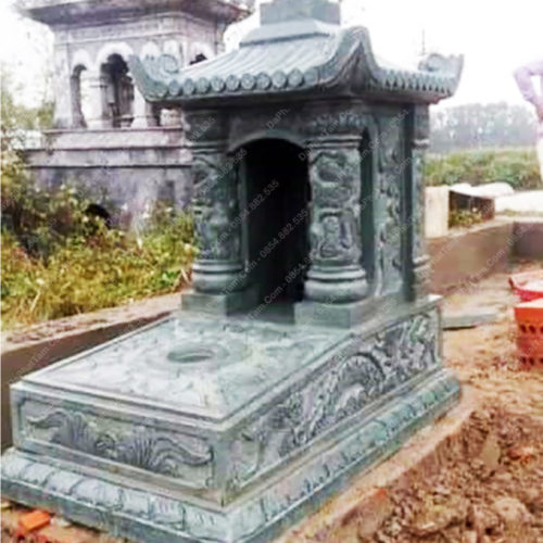 Báo Giá Mộ Đá Một Mái Chuẩn Phong Thủy Đẹp Nhất 2021 (PT21)