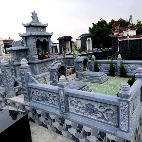 Báo Giá Khu Lăng Mộ Đá Chuẩn Phong Thủy, Đẹp Nhất 2021 (PT12)