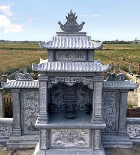 Báo Giá Lăng Thờ Đá Chuẩn Phong Thủy, Đẹp Nhất 2021 (PT02)