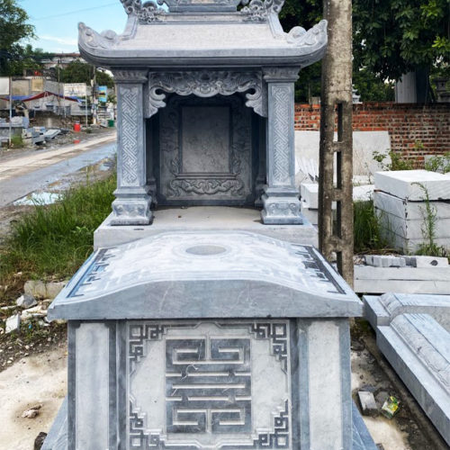 mộ đá 1 mái 3